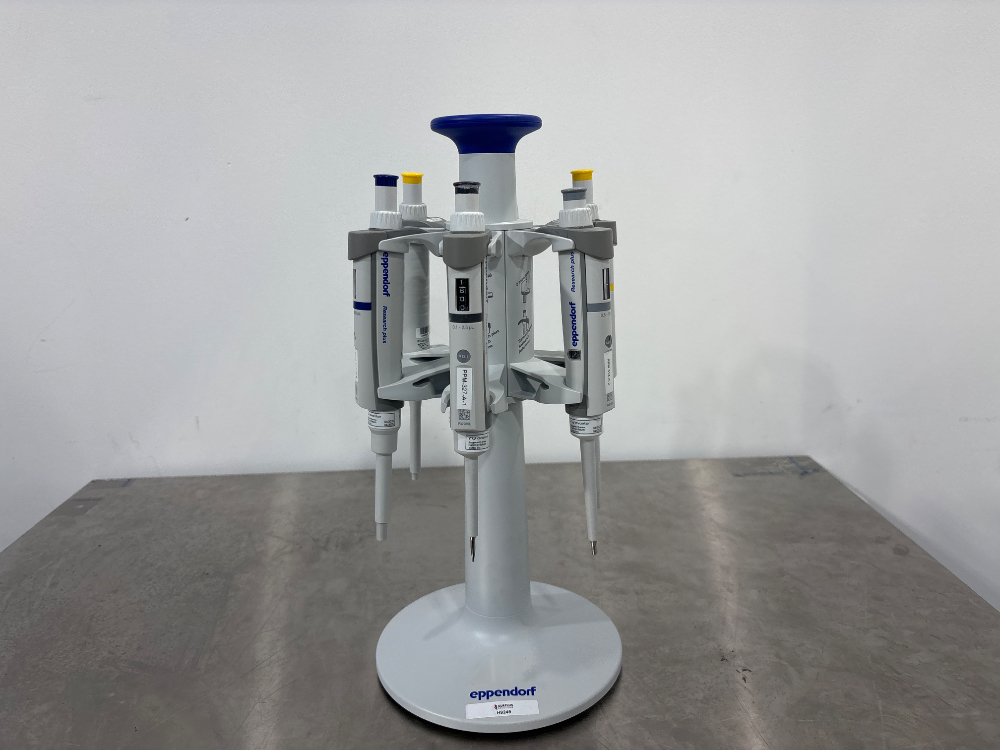 Image of Eppendorf Research Plus x6 With Stand